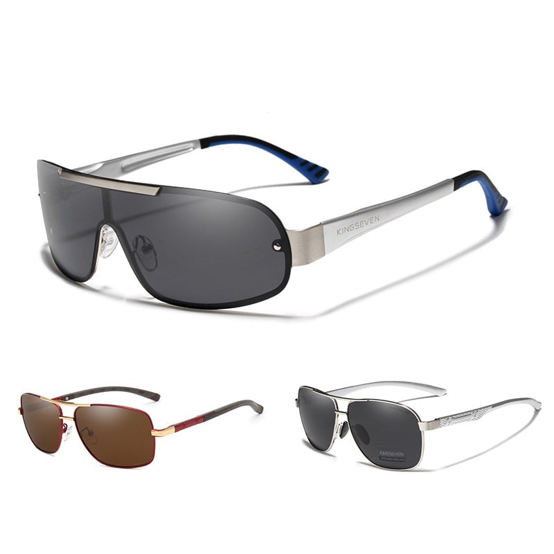 3PCS Brand Design Men Polarized Lens 100% UV Protection  Sunglasses
