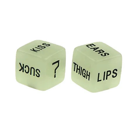 1Pair Luminous Love Dice Adult Couple Lovers  Board  Party Game Toy