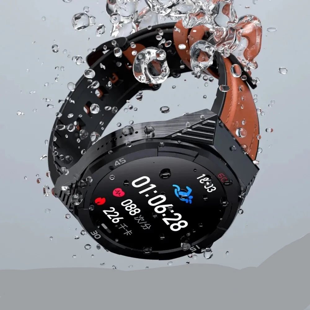 Bluetooth Calls Watch Waterproof Fitness Tracker Message Push Smartwatch