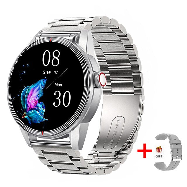 Two In One Ultra-thin 1.32 Full-Touch Headset Smart Watch