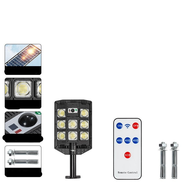 Solar Motion Sensor LED Solar Flood Lights Waterproof LED Security Lamp