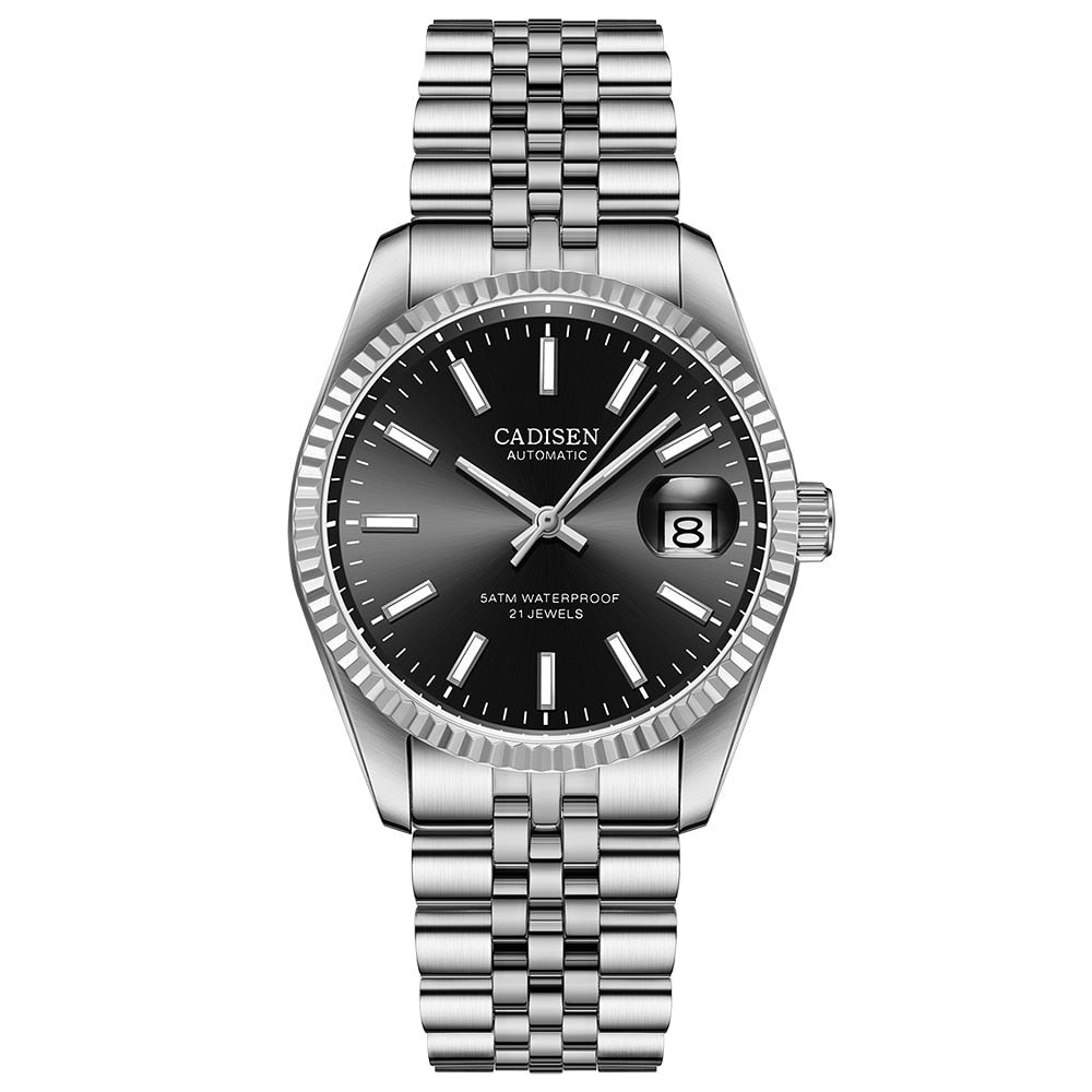 Men Mechanical  Luxury Automatic Business Waterproof Gold Wrist watch