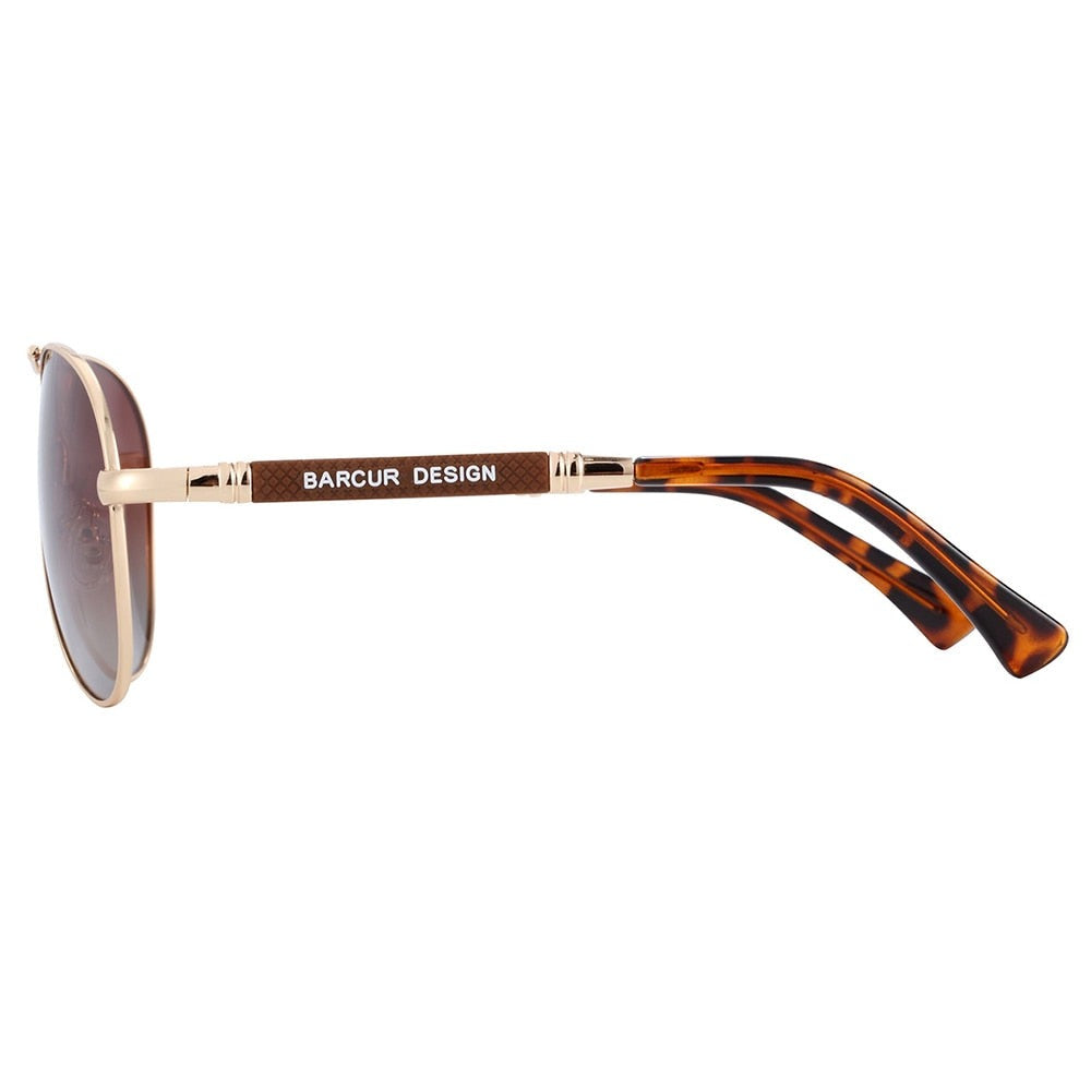 Titanium Alloy Polarized  men Women Pilot Gradient sunglasses