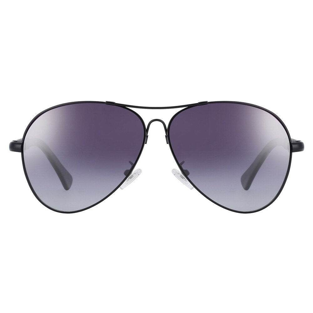 Titanium Alloy Polarized  men Women Pilot Gradient sunglasses