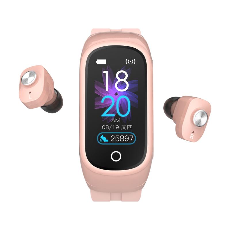 2 in 1 Wireless Headset Smart Watch Men Women  Sports Smart watch