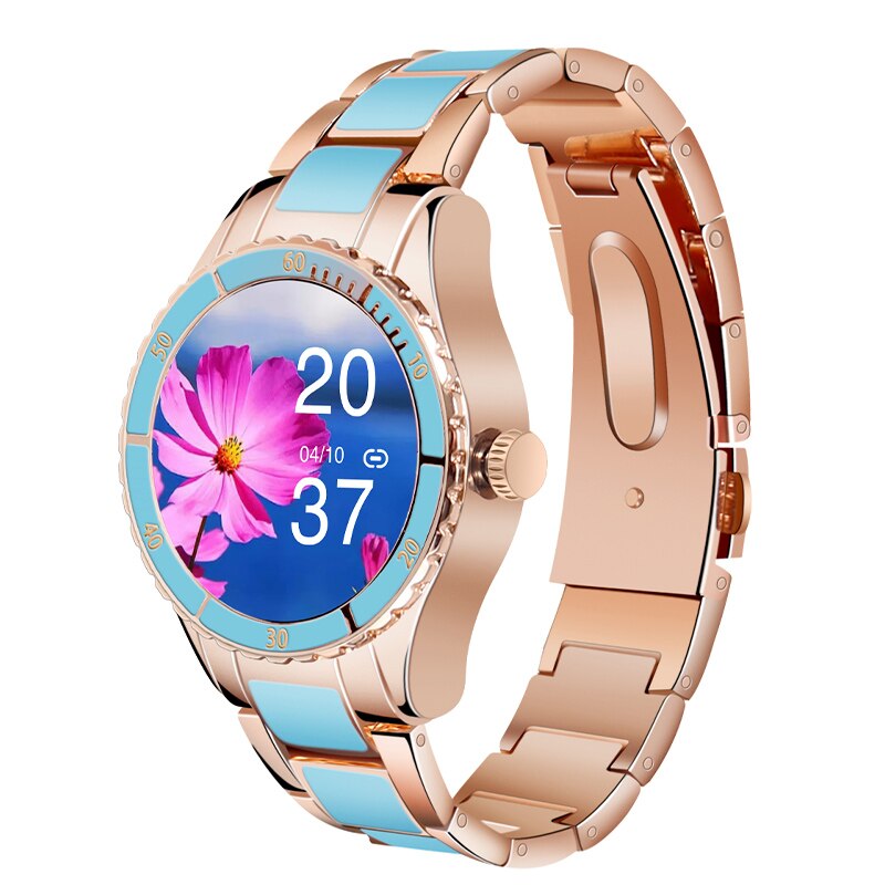 Elegant Women Dial Call Custom Watch Face Dignified Lady Smartwatch