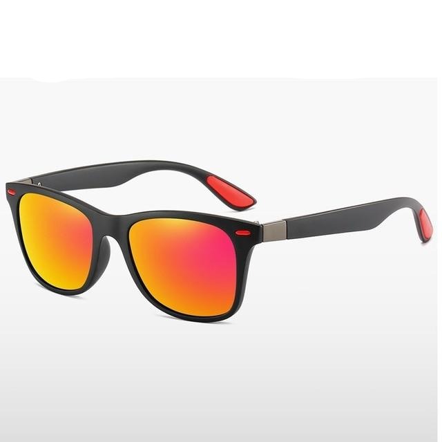 Unisex Square Polarized  Women Men Brand Design Driving Vintage Sunglasses