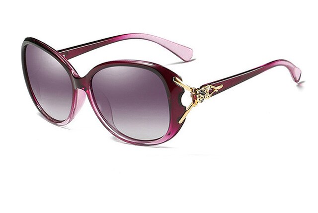 luxury women polarized fashion  new lady's uv protection cool sunGlasses