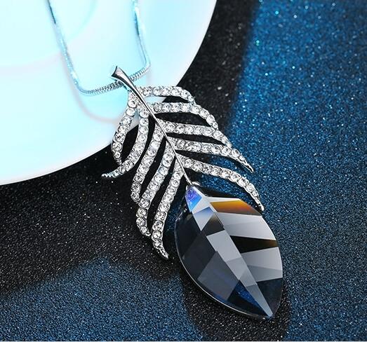 Long Necklaces & Pendants for Women Crystal Jewelry
