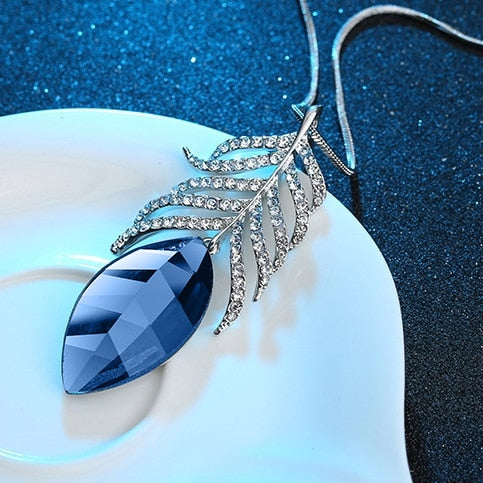 Long Necklaces & Pendants for Women Crystal Jewelry