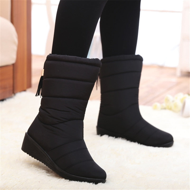 Snow Waterproof Ankle Boots  Female Winter Shoes For Women