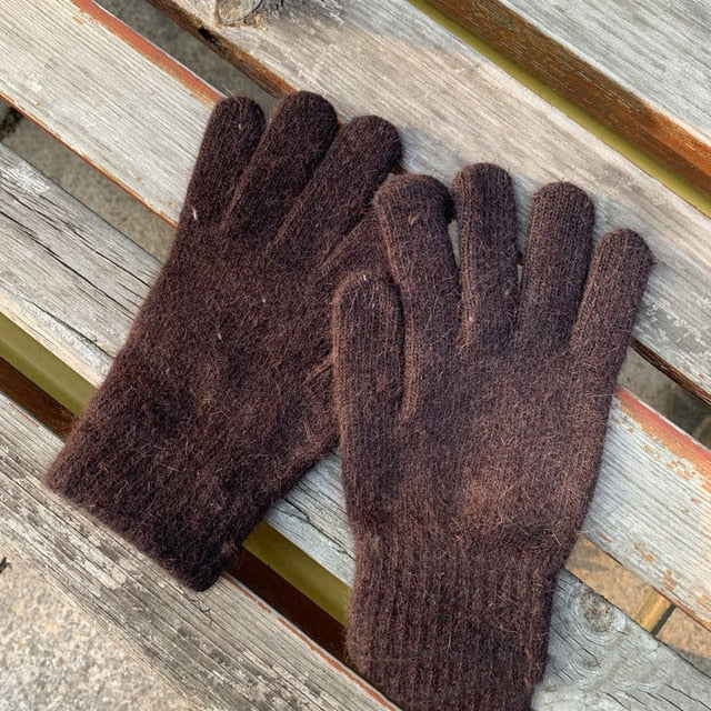 women's winter  cute plush warm  winter gloves