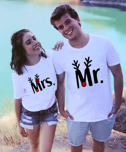 Lovers Couple T Shirt Women Men Newest Valentines Gift