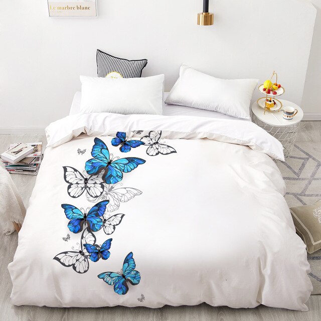3D Duvet Quilt Cover Set Bedding Set  Bed Linens Pillowcase