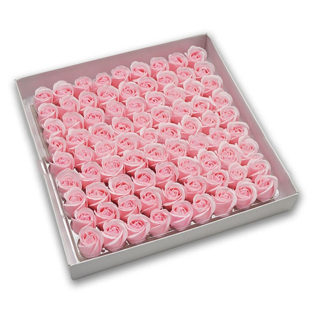 81Pcs Rose Bath Floral Rose Flower Valentine's Day Gift