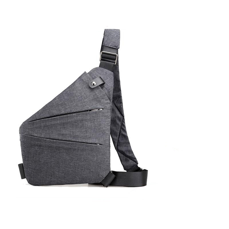 Thin Personal Holster Tactical Shoulder Sling Vintage Crossbody men Bag