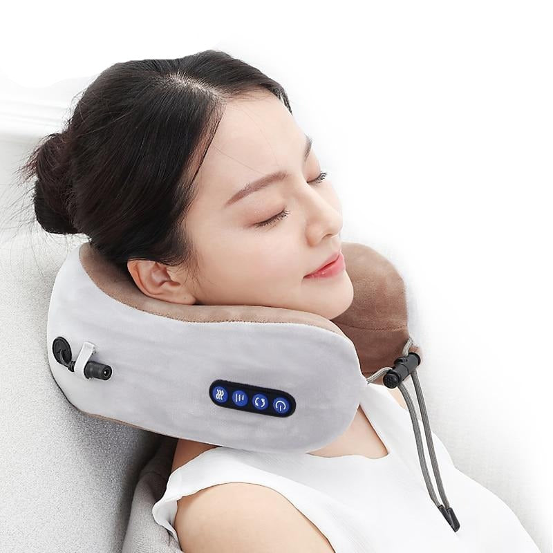 U shaped Pillow Multifunctional Portable Shoulder Cervical Massager