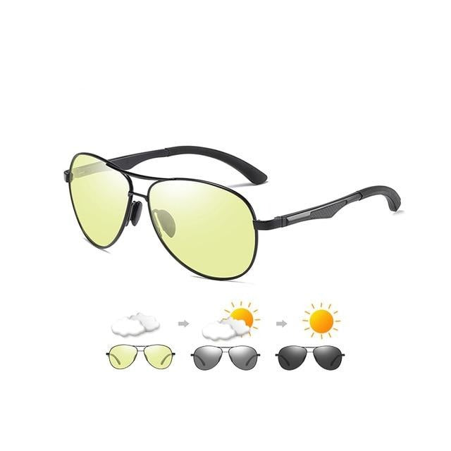Aviation Sunglasses For Men  Fashion Polarized  Photochromic Eyewear