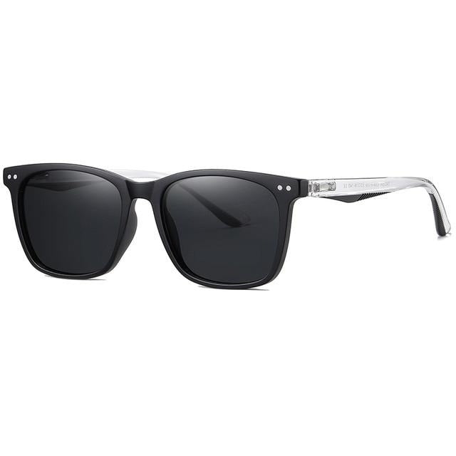 Square  Polarized Men Women Ultra Light TR Frame  Anti-Glare Driving Sunglasses