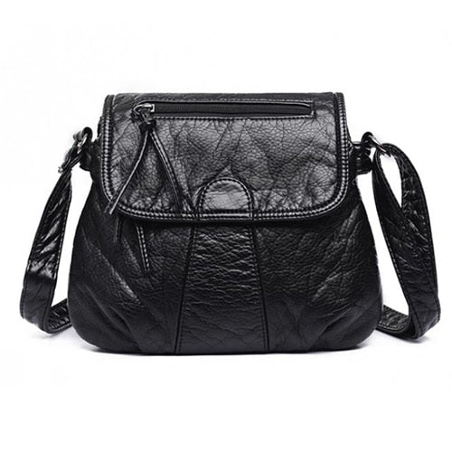 Soft PU Leather  High Quality Fashion Women's  Handbag