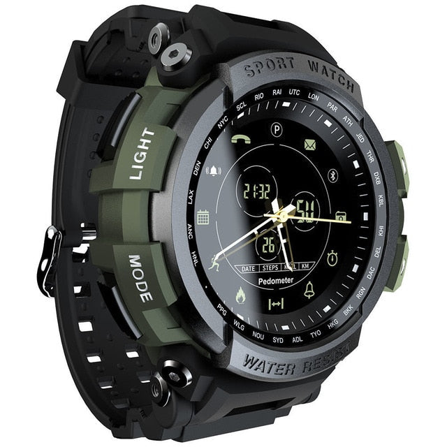 Sports 50m Waterproof Bluetooth men Smart Watch For ios and Android