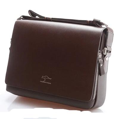 luxury Brand  Vintage leather shoulder cross-body men's messenger bag