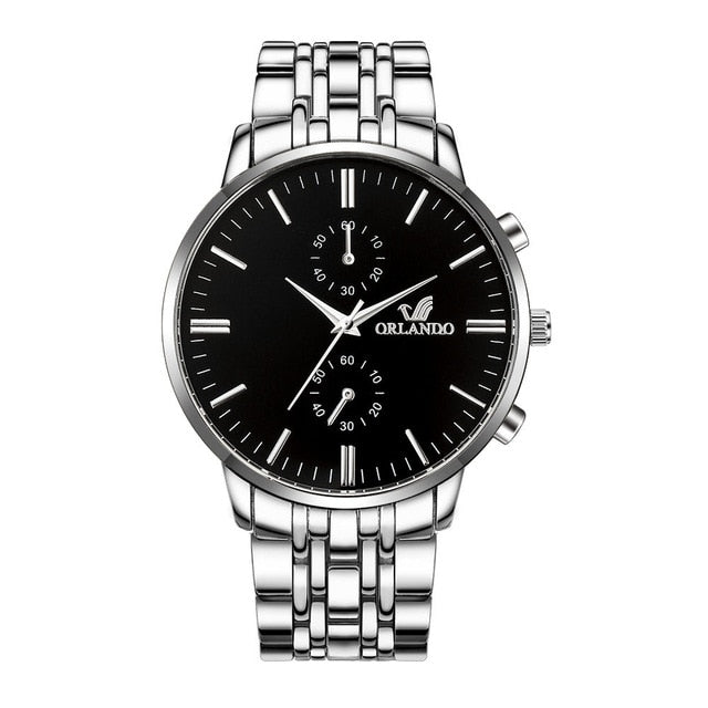 Quartz  Business  Gentlemen Casual men's Wristwatch
