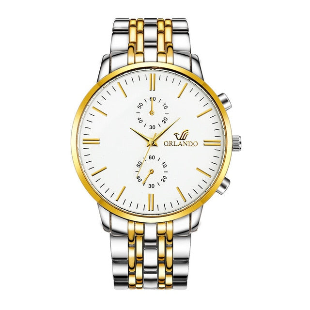 Quartz  Business  Gentlemen Casual men's Wristwatch