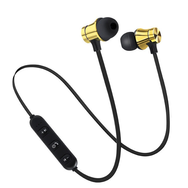 Wireless Bluetooth Stereo Sports Waterproof Earbuds Wireless in-ear Headset with Mic