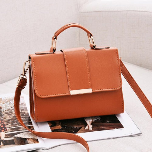 REPRCLA  PU Leather Handbags Small  Shoulder Bag  for Women